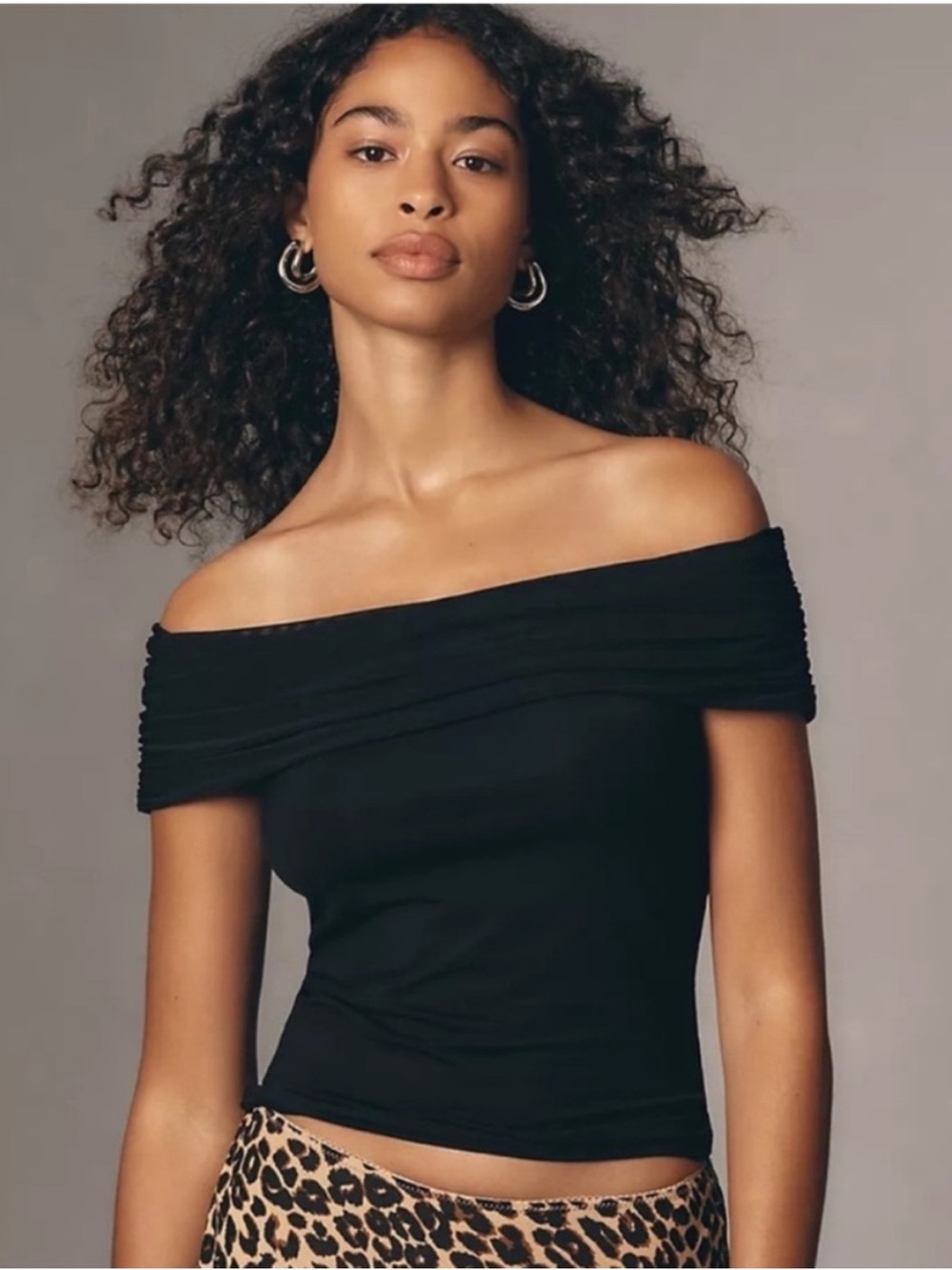 NEW Reformation Rosaline
Knit Top Black Size Medium